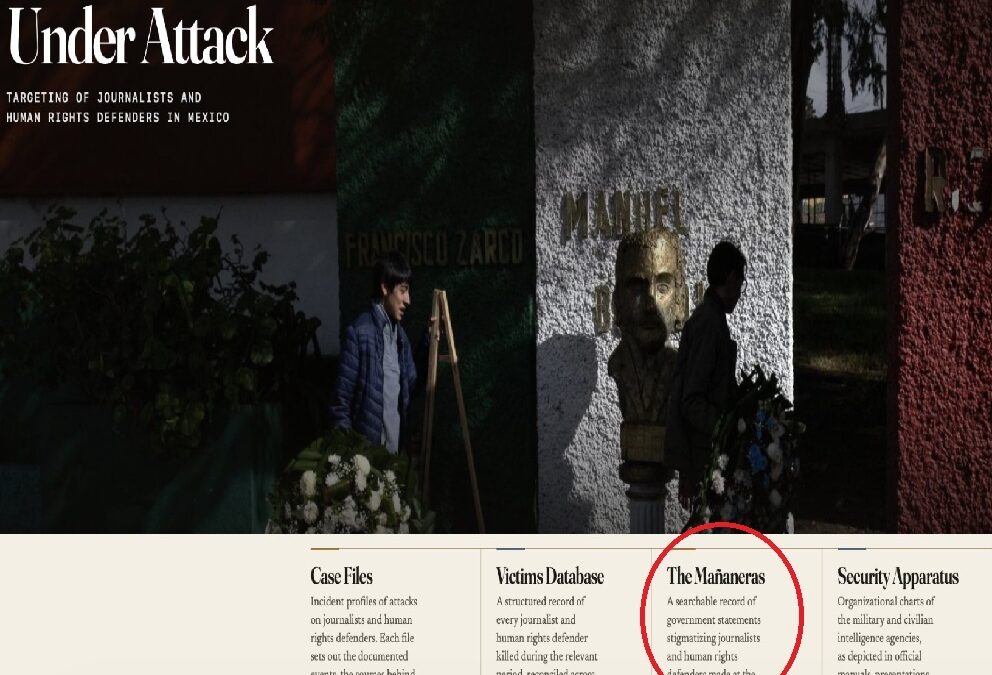 Estudio de Berkeley documenta agresiones a periodistas en México