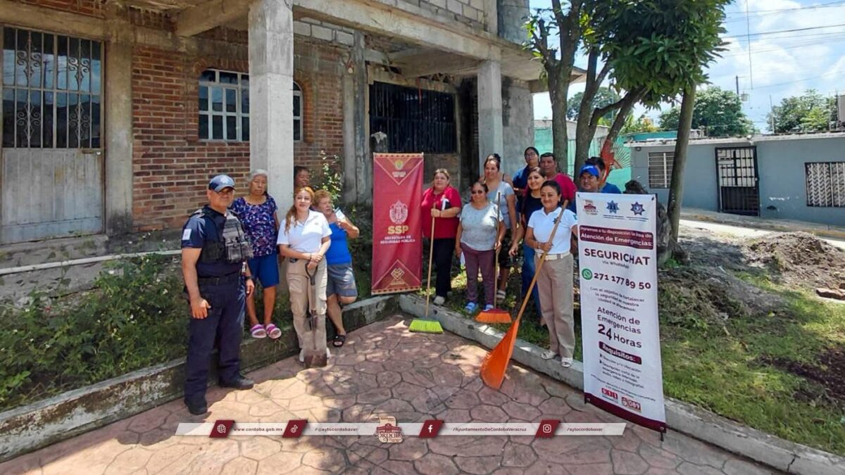Fortalecen cultura de prevención del delito en Córdoba