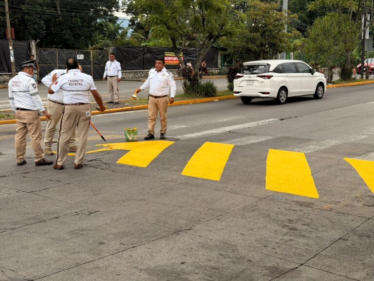 Fortín optimiza el tránsito en la zona del tianguis