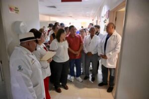 Gobernadora revisa abasto en hospitales de la Cuenca del Papaloapan