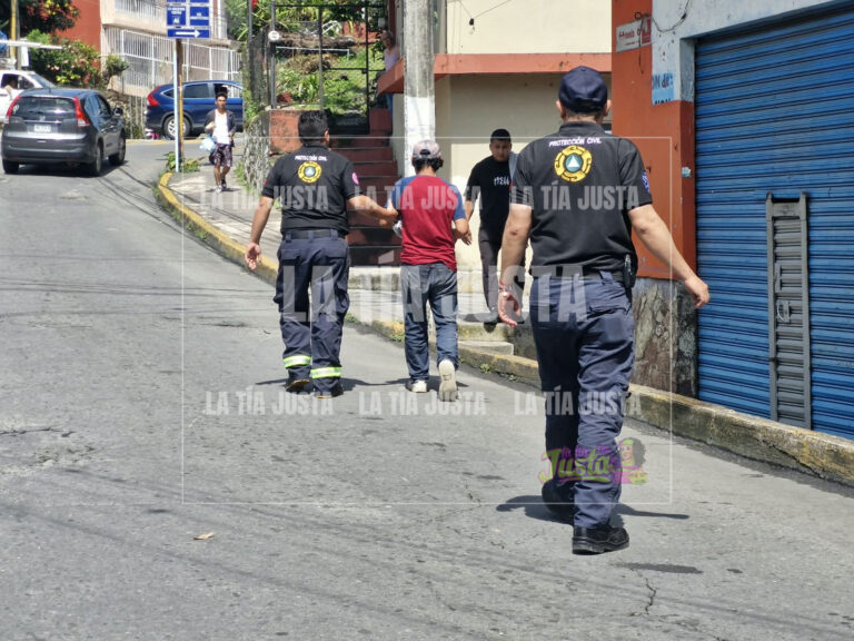 Hombre en crisis es rescatado en Córdoba