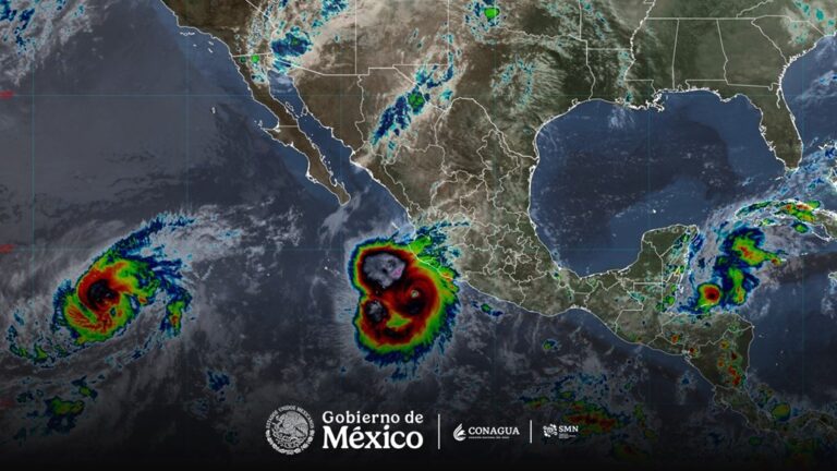 Huracán Polo se aleja, pero mantiene riesgo de lluvias intensas