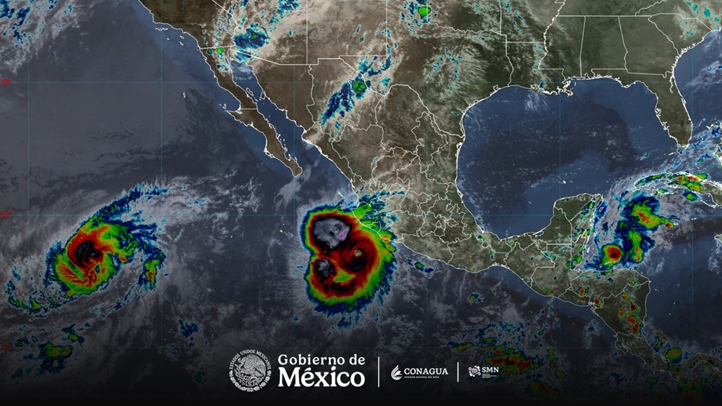Huracán Polo se aleja, pero mantiene riesgo de lluvias intensas