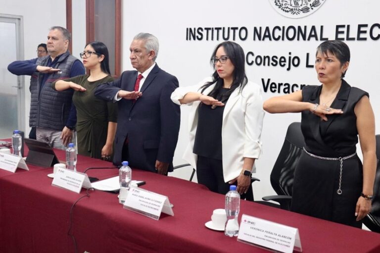 INE Veracruz inicia preparación para elecciones de 2027