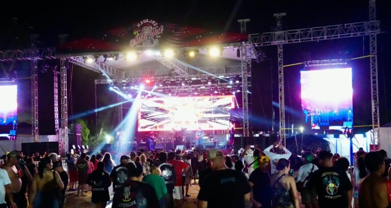 Inicia MotoFest 2026 con música y Lunada Biker