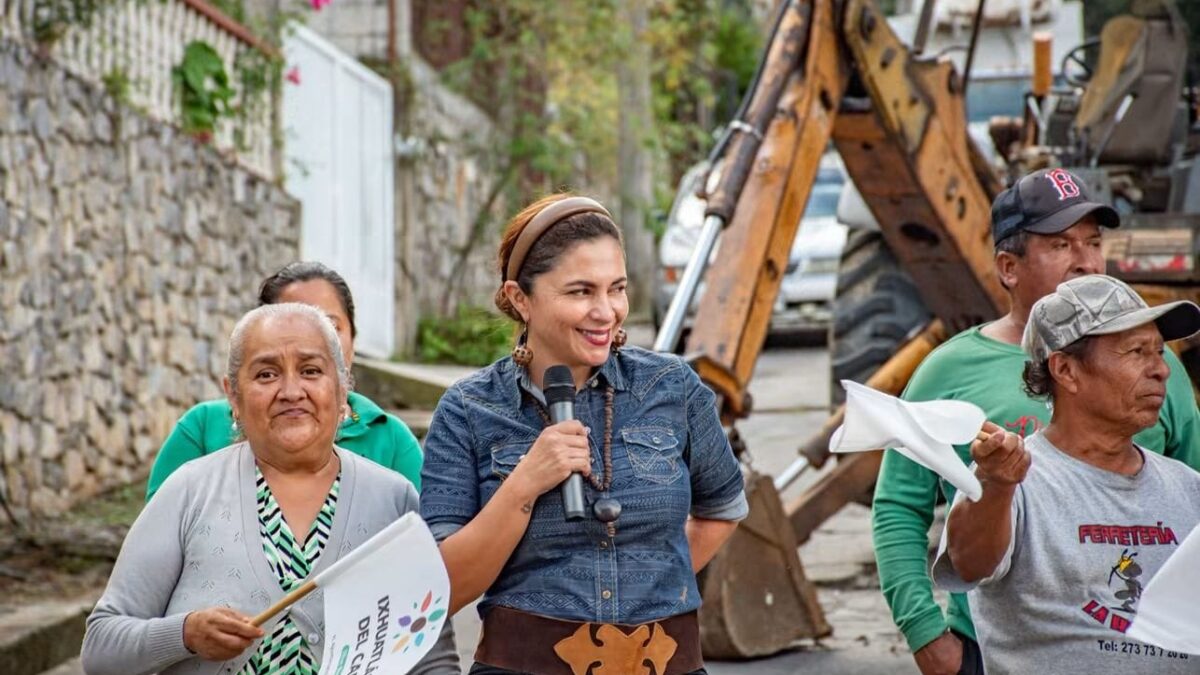 Inicia rehabilitación de avenida Galeana en Ixhuatlán
