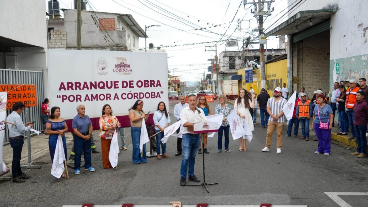 Inicia rehabilitación de la avenida 5 en Córdoba