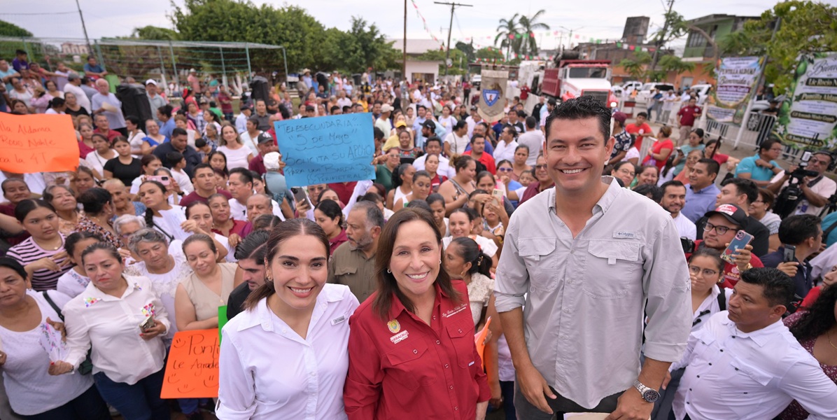 Inician trabajos de rehabilitación de caminos en San Rafael