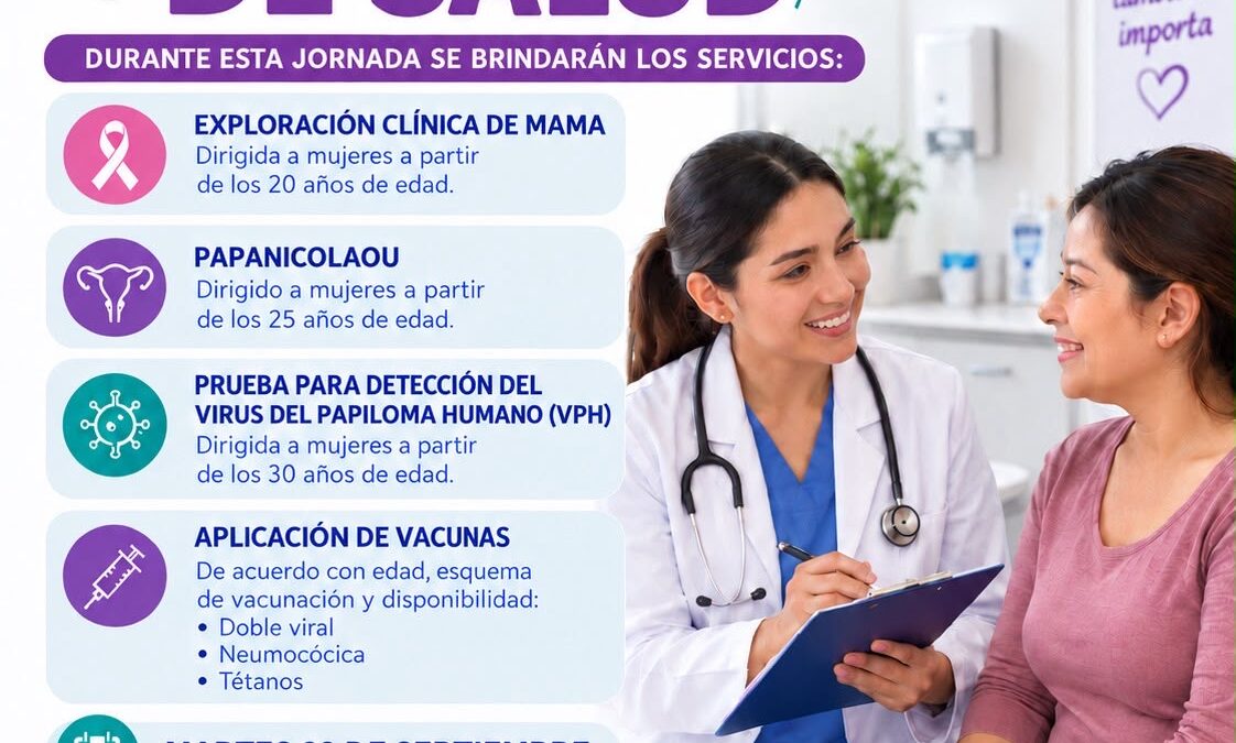 Jornada de salud gratuita en Fortín el 22 de septiembre