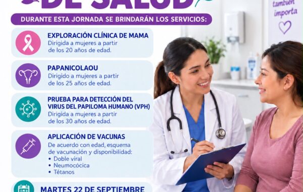 Jornada de salud gratuita en Fortín el 22 de septiembre