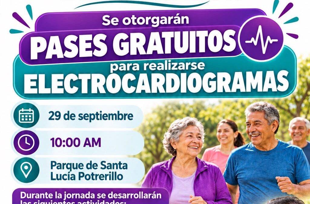 Jornada de salud gratuita en Fortín por el Día del Corazón
