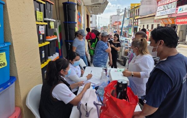 Jornada de vacunación contra el sarampión en Xalapa