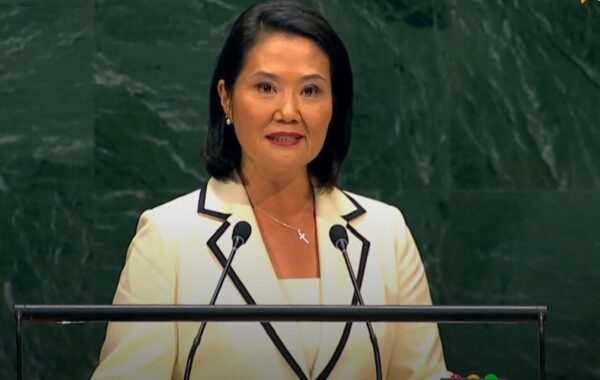 Keiko Fujimori expone estrategia contra crimen organizado en la ONU