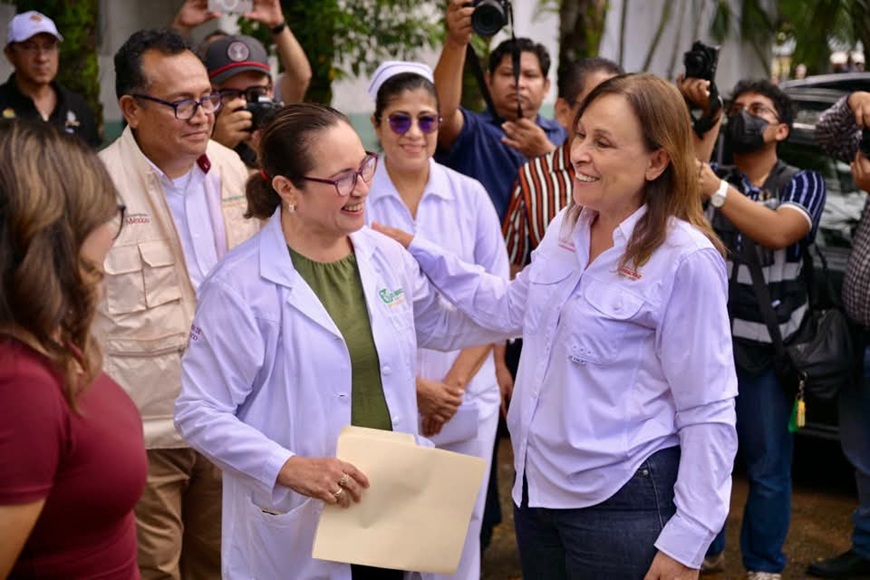 Mejoras en el Hospital General de Minatitlán, anuncia Rocío Nahle