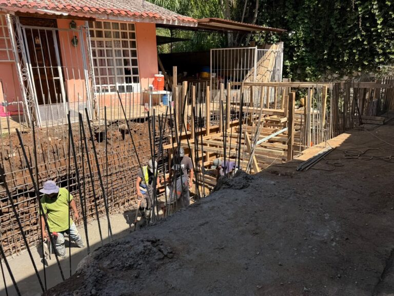 Mejoras en Santa Leticia por parte del Ayuntamiento de Fortín