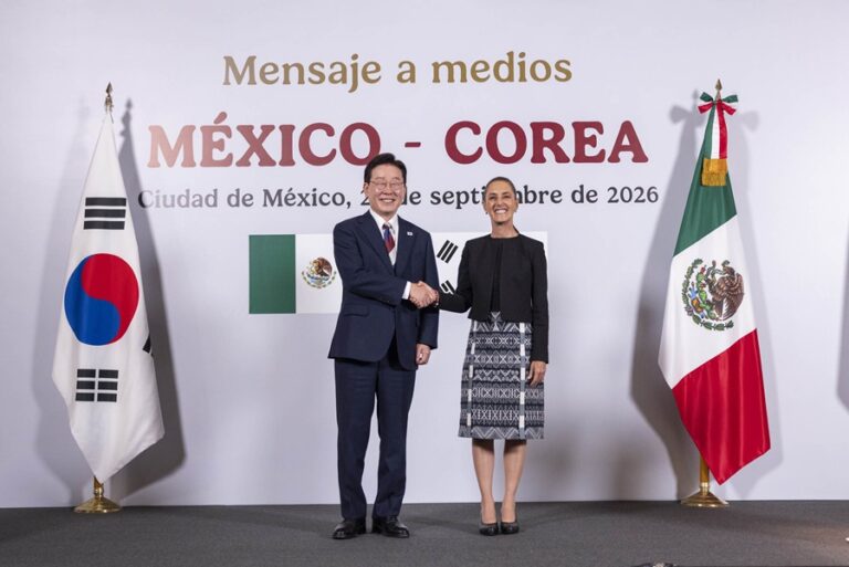 México y Corea firman acuerdos de cooperación en diversos sectores