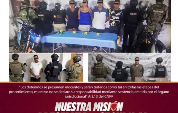 Operativos en Veracruz dejan 48 detenidos y drogas aseguradas
