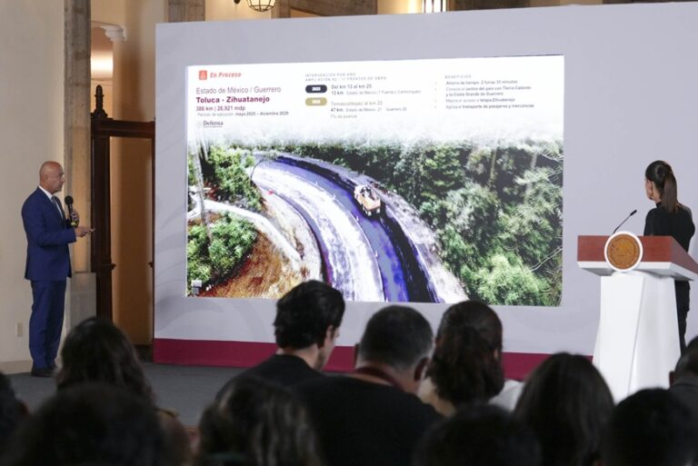 Programa de infraestructura carretera avanza con 647 mil mdp