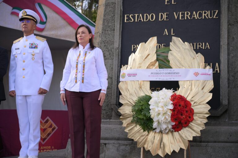 Rocío Nahle destaca el papel de las mujeres en la independencia