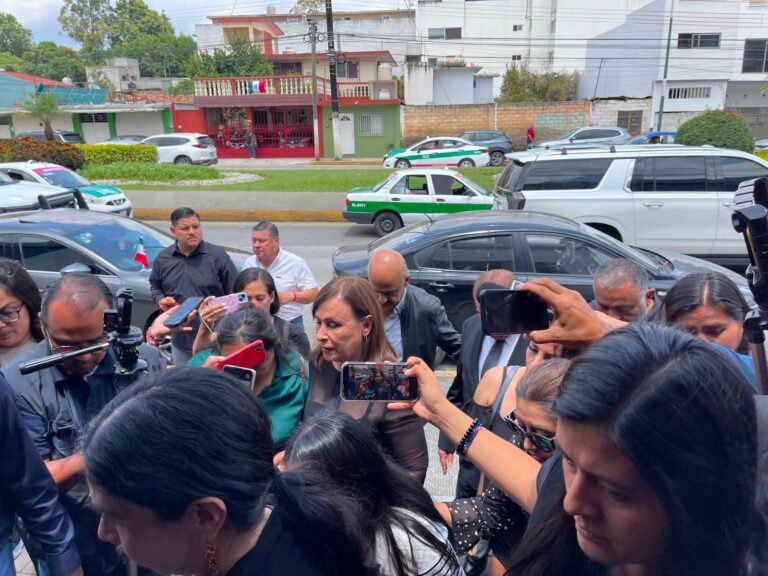 Rocío Nahle lamenta muerte de Zenyazen Escobar y pide esperar peritajes