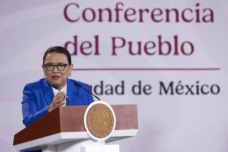 Rosa Icela Rodríguez advierte a casinos sobre corrupción