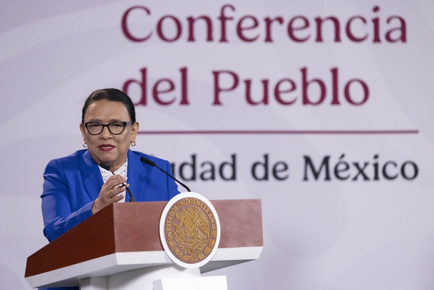 Rosa Icela Rodríguez advierte a casinos sobre corrupción
