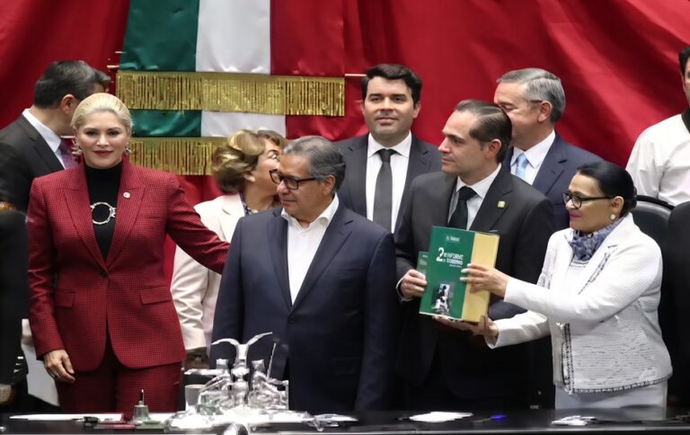 Rosa Icela Rodríguez presenta II Informe de Sheinbaum al Congreso