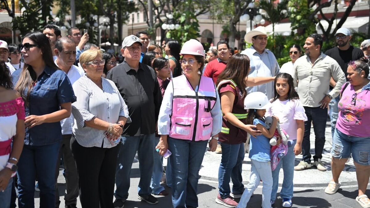 Rosa María refuerza Protección Civil tras simulacro nacional