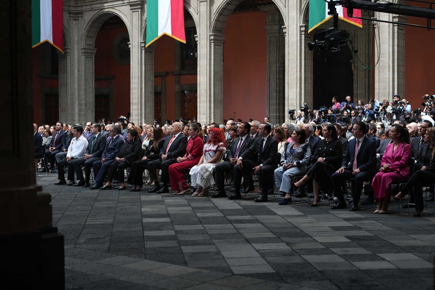 Segundo Informe de Sheinbaum marcado por notables ausencias