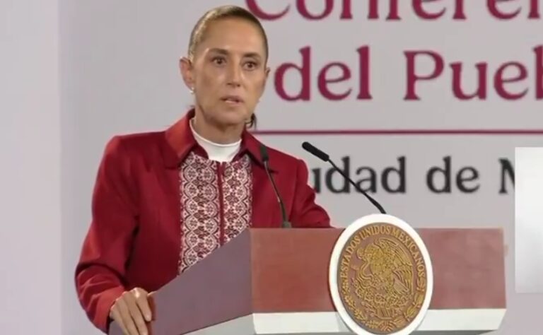 Sheinbaum explica su negativa a reunirse con alcaldesa de Uruapan