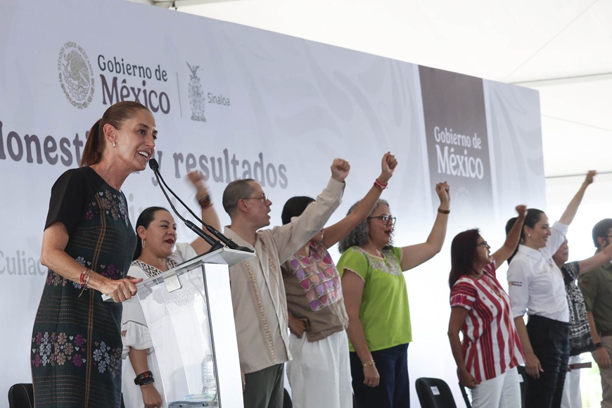 Sheinbaum presenta acciones para combatir la violencia en Sinaloa