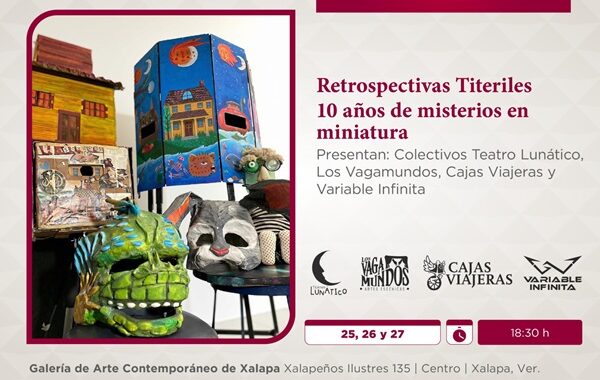 Teatro Lambe Lambe llega a la GACX con Retrospectivas Titeriles