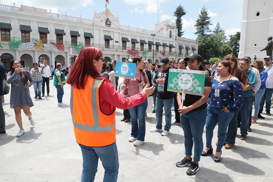 Veracruz destaca en el Segundo Simulacro Nacional 2026