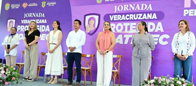 Veracruz implementa acciones para proteger a mujeres en riesgo