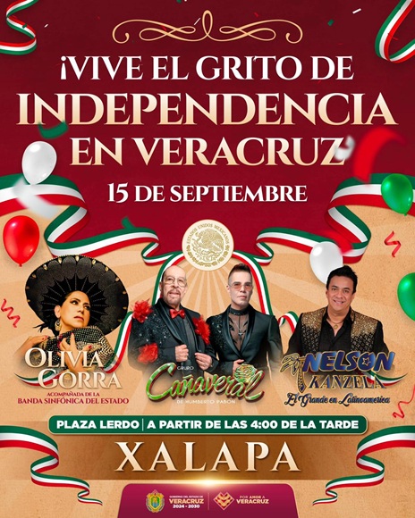 Veracruz se prepara para el Grito de Independencia