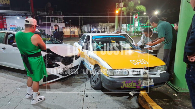 Accidente en Fortín deja un herido y daños materiales