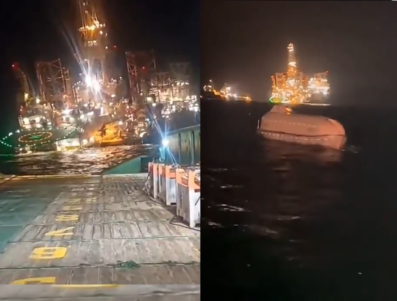 Accidente en plataforma Prospector 5 deja un muerto y cuatro desaparecidos