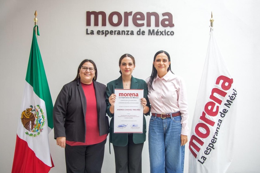 Andrea Chávez asume nueva coordinación en Ciudad Juárez