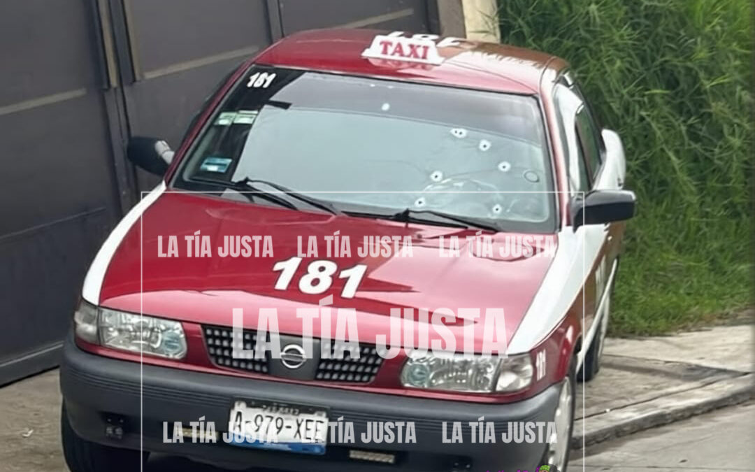 Asesinan a taxista en Coscomatepec