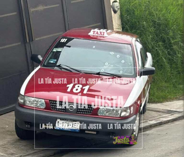 Asesinan a taxista en Coscomatepec