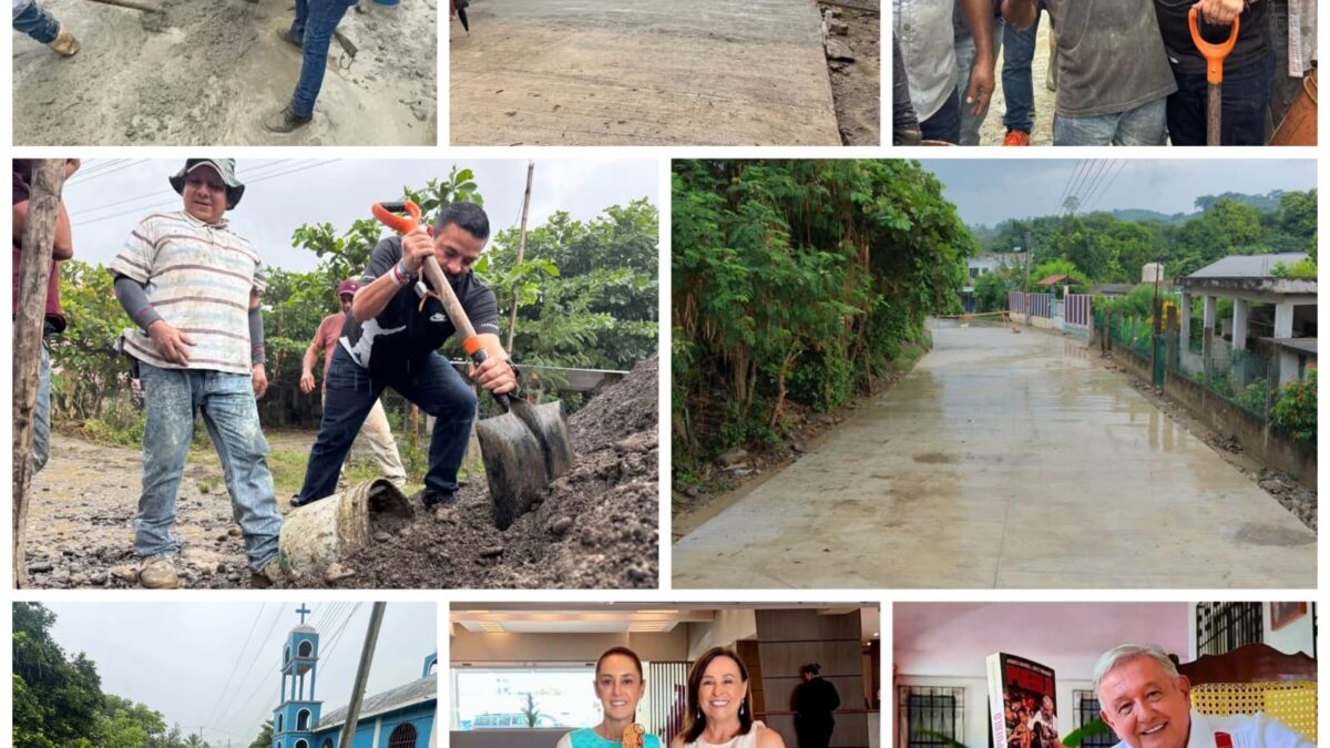 Avanza pavimentación en El Panorama con apoyo comunitario