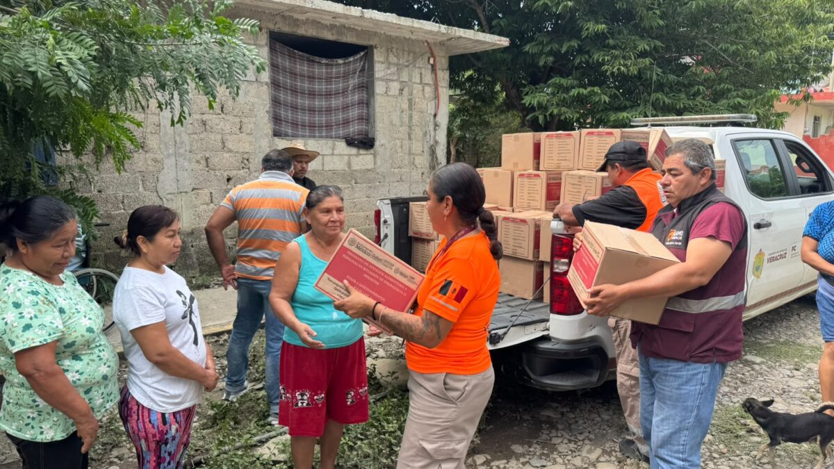 Avanza recuperación en el norte de Veracruz tras el frente frío