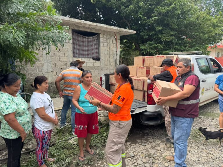 Avanza recuperación en el norte de Veracruz tras el frente frío