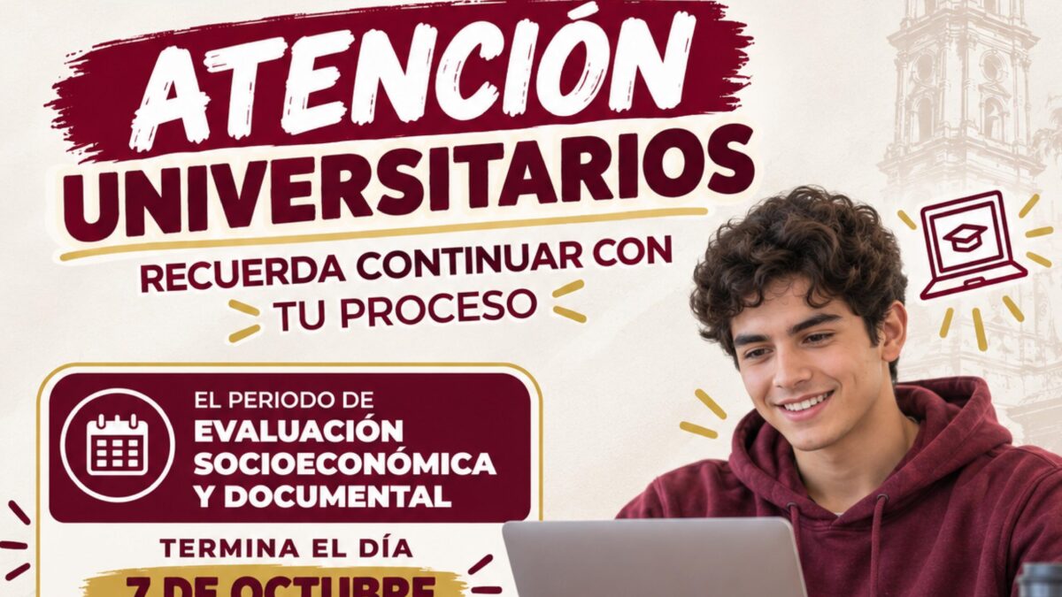 Ayuntamiento de Veracruz urge a estudiantes a completar registro de beca