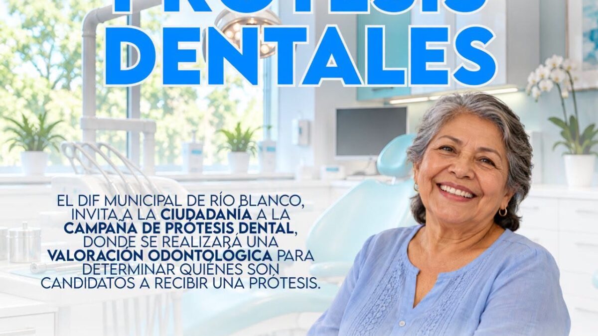 Campaña de prótesis dentales en Río Blanco