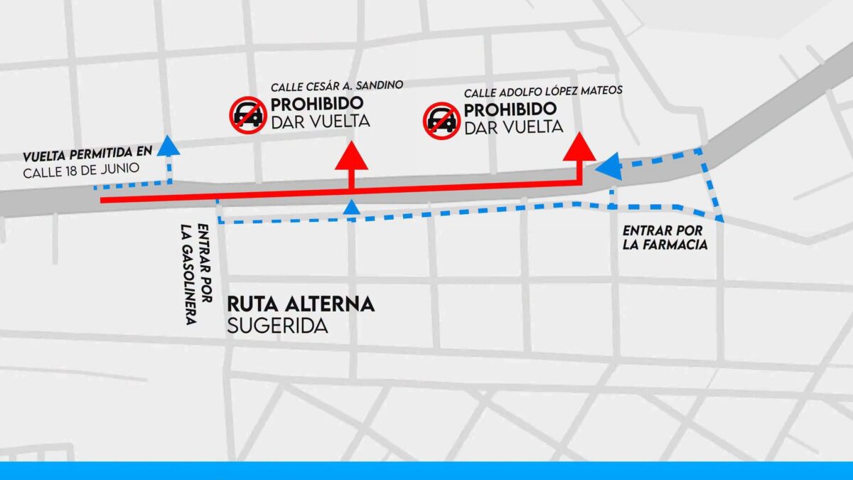 Cierre vial en Río Blanco por la Gran Carrera de Almas