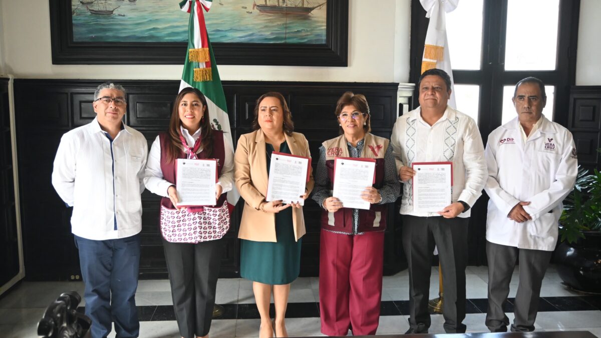Convenio entre Ayuntamiento de Veracruz y Poder Judicial para la infancia