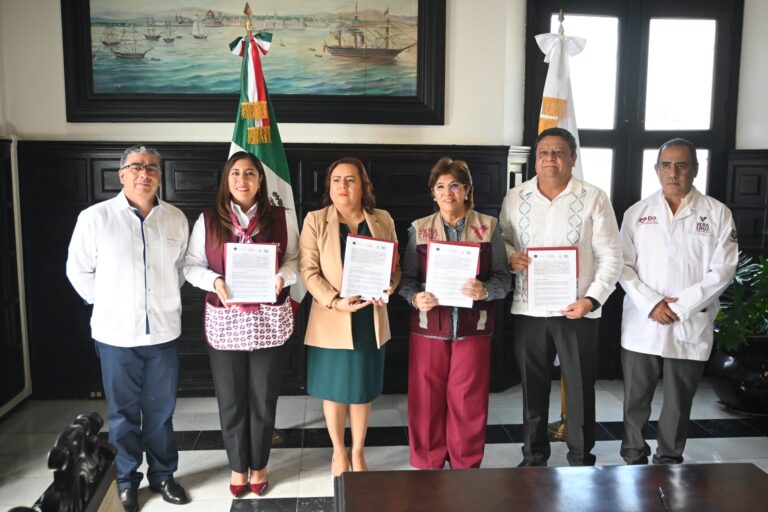 Convenio entre Ayuntamiento de Veracruz y Poder Judicial para la infancia