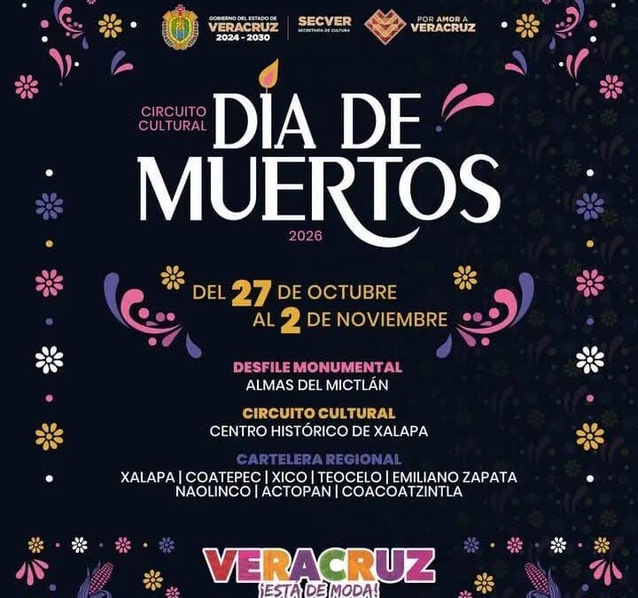 Desfile de Día de Muertos en Xalapa contará con mil participantes