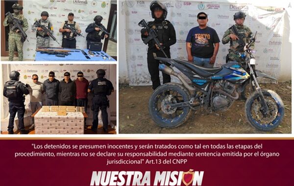 Detienen a 27 personas en operativos de seguridad